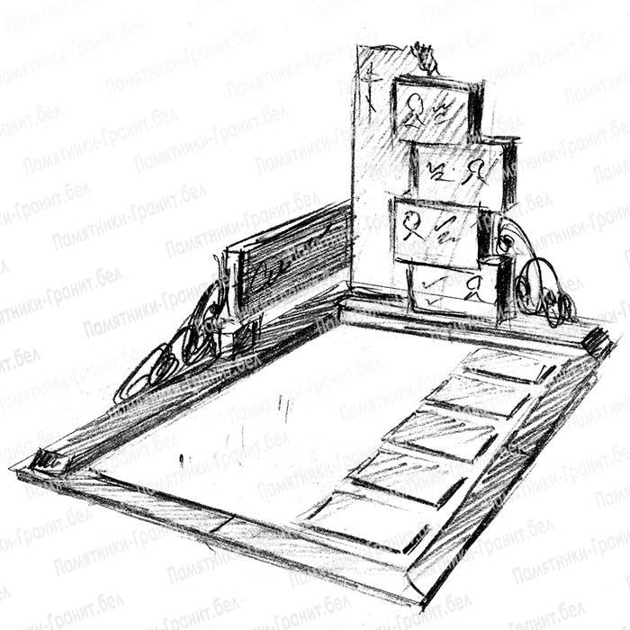 эскизы эксклюзивных памятников фото