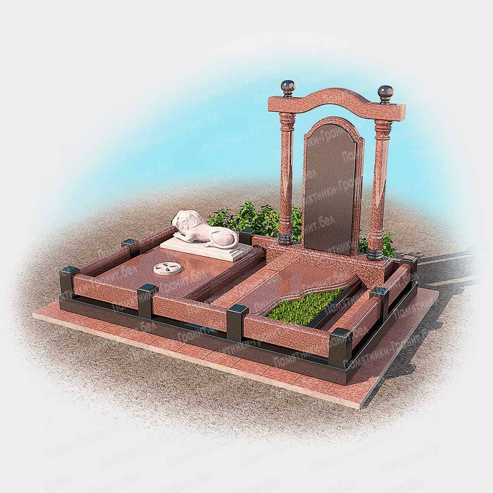 Памятник с крестом в Чашники на могилу фото